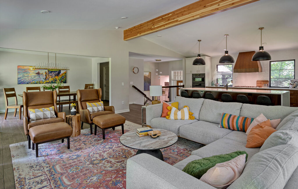 Living, Kitchen & Dining