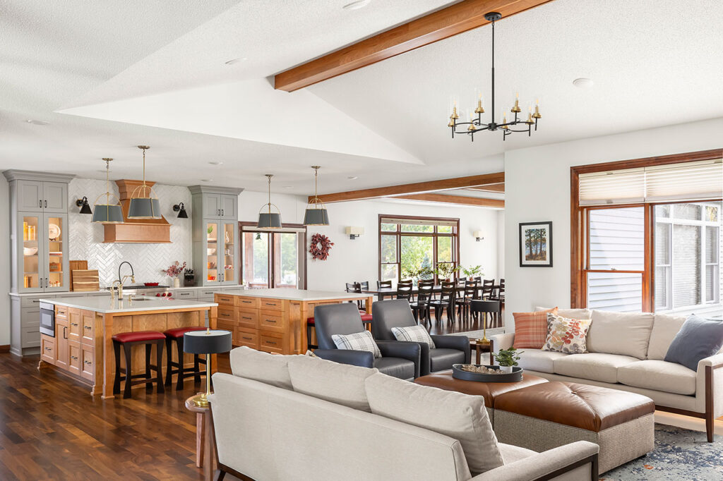 Living. Kitchen & Dining