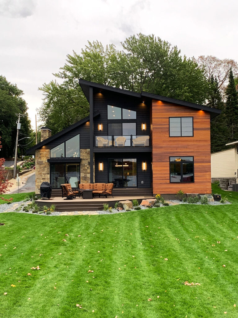 Exterior backyard
